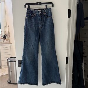 Levi's Dark Blue Flare Jeans